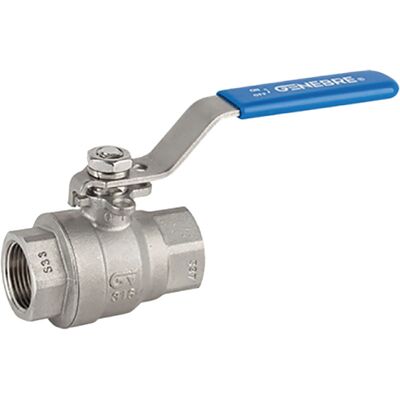 Genebre Válvula de Bola Inox 1 1/2" - Uso Industrial Genebre Válvula de Bola Inox 1 1/2" - Uso Industrial