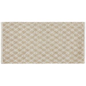 Alfombra de yute y lana beige Beliani - Alfombra pasillo Alfombra de yute y lana beige Beliani - Alfombra pasillo