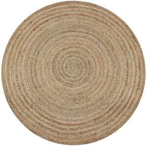 Alfombra Redonda De Yute Trenzado 120 Cm Vidaxl Alfombra Redonda De Yute Trenzado 120 Cm Vidaxl