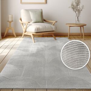 Paco Home - Alfombra Sala Pelo Corto Escandinavo Boho Arco - Antracita - 160x220 cm - Rug Paco Home - Alfombra Sala Pelo Corto Escandinavo Boho Arco - Antracita - 160x220 cm - Rug