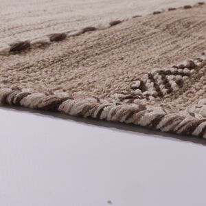 PACO HOME Kilim 217 - Alfombra Beige Tejida a Mano 240x340cm PACO HOME Kilim 217 - Alfombra Beige Tejida a Mano 240x340cm