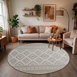 Alfombra Beige de Paco Home para exterior e interior - Balcón y Terraza Alfombra Beige de Paco Home para exterior e interior - Balcón y Terraza