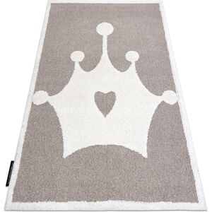Rugsx - Alfombra Infantil Moderna Joy Crown, Corona Para Niños - Estructura Dos Niveles De Vellón Beige / Crema Beige 120x170 Cm Rugsx - Alfombra Infantil Moderna Joy Crown, Corona Para Niños - Estructura Dos Niveles De Vellón Beige / Crema Beige 120x170 Cm