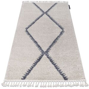 Rugsx - Alfombra Berber Meknes B5910 Crema/gris Franjas Bereber Marroquí Shaggy Beige 160x220 Cm Rugsx - Alfombra Berber Meknes B5910 Crema/gris Franjas Bereber Marroquí Shaggy Beige 160x220 Cm