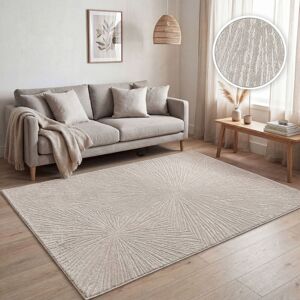 Paco Home - Beige Abstract Boho - 120x160 cm - Alfombra Paco Home - Beige Abstract Boho - 120x160 cm - Alfombra