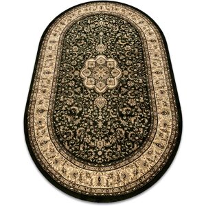 Alfombra RugsX Royal Adr Oval Verde 100x180cm - Alfombra Alfombra RugsX Royal Adr Oval Verde 100x180cm - Alfombra