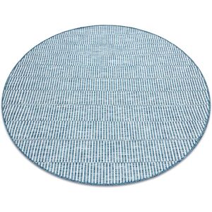 Rugsx - Alfombra De Cuerda Sisal Loft 21198 Circulo Boho Marfil/plateado/azul Beige Circulo 120 Cm Rugsx - Alfombra De Cuerda Sisal Loft 21198 Circulo Boho Marfil/plateado/azul Beige Circulo 120 Cm