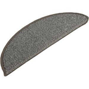 vidaXL 15x Escalones de Alfombra Grises - Protectores para Escaleras vidaXL 15x Escalones de Alfombra Grises - Protectores para Escaleras