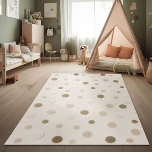 Paco Home - High-Low Dots - Beige - 120x160 cm - Alfombra Paco Home - High-Low Dots - Beige - 120x160 cm - Alfombra