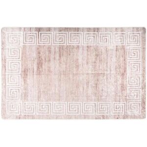 Alfombra lavable beige de vidaXL - Antideslizante - Decoración de sala - 160x230 cm Alfombra lavable beige de vidaXL - Antideslizante - Decoración de sala - 160x230 cm