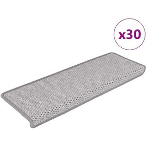 Alfombrillas de Escalera Autoadhesivas Aspecto Sisal 30pcs - Tipo de Escalera Alfombrillas de Escalera Autoadhesivas Aspecto Sisal 30pcs - Tipo de Escalera