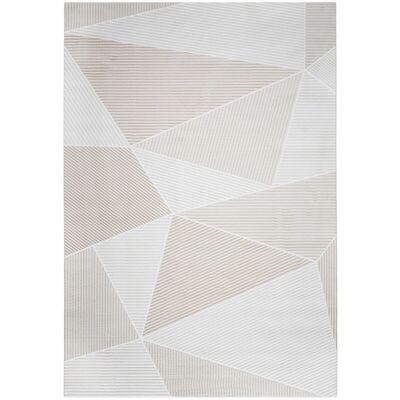 Privatefloor - Alfombra Grande De Diseño Contemporáneo Y Moderno - Beige (290x200 Cm) - Cerna Privatefloor - Alfombra Grande De Diseño Contemporáneo Y Moderno - Beige (290x200 Cm) - Cerna