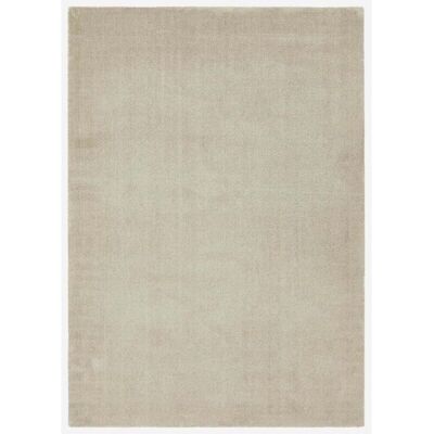DÉCOWEB Alfombra Rectangular Antideslizante Lavable Color Liso Elegance Bei101 DÉCOWEB Alfombra Rectangular Antideslizante Lavable Color Liso Elegance Bei101