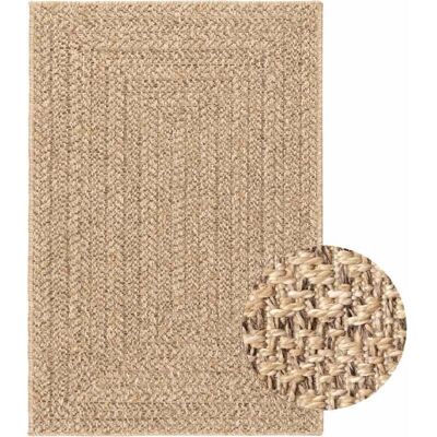 Vidaxl - Alfombra Zizur Apariencia De Yute Interior Y Exterior 120x170cm Vidaxl - Alfombra Zizur Apariencia De Yute Interior Y Exterior 120x170cm