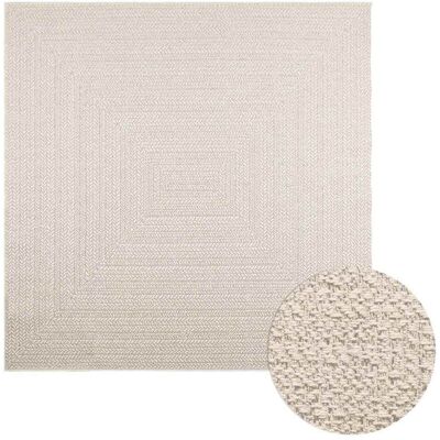 Alfombra Zizur Apariencia Yute Interior Exterior Crema Vidaxl Alfombra Zizur Apariencia Yute Interior Exterior Crema Vidaxl