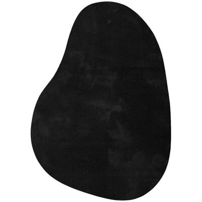 Alfombra Negro 120 X 170 Cm Poliéster Vidaxl Alfombra Negro 120 X 170 Cm Poliéster Vidaxl