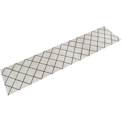 Vidaxl - Alfombra De Cocina Lavable Terciopelo Cuadrados 60x300 Cm Vidaxl - Alfombra De Cocina Lavable Terciopelo Cuadrados 60x300 Cm