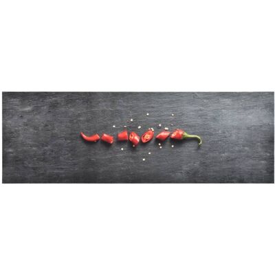 Alfombra De Cocina Lavable Pepper 60x300 Cm Vidaxl Alfombra De Cocina Lavable Pepper 60x300 Cm Vidaxl