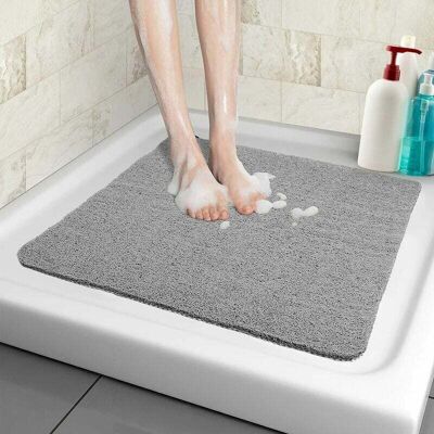 OEM Alfombra De Ducha Antideslizante, Alfombra De Baño De Seguridad Suave Y Confort Con Orificios De Drenaje, Alfombra De Ducha De Masaje De Pvc Para Zonas Húmedas, Secado Rápido (gris, 60 X 60 Cm) OEM Alfombra De Ducha Antideslizante, Alfombra De Baño De Seguridad Suave Y Confort Con Orificios De Drenaje, Alfombra De Ducha De Masaje De Pvc Para Zonas Húmedas, Secado Rápido (gris, 60 X 60 Cm)