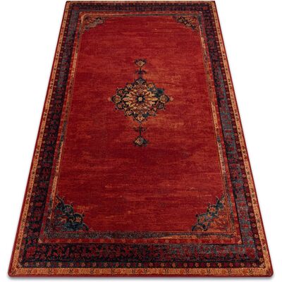RUGSX Alfombra De Lana Polonia Samarkand Rojo Rubí Red 170x235 Cm RUGSX Alfombra De Lana Polonia Samarkand Rojo Rubí Red 170x235 Cm