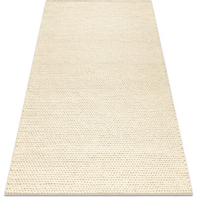 RugsX Alfombra de lana Tahar 99004B - Tejida a mano, crema - Alfombra RugsX Alfombra de lana Tahar 99004B - Tejida a mano, crema - Alfombra