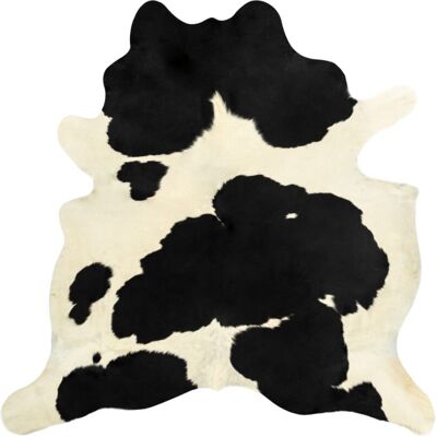 Décoshop26 - Alfombra De Piel De Vaca Auténtica Blanco Y Negro 150 X 170 Cm Dec024016 Décoshop26 - Alfombra De Piel De Vaca Auténtica Blanco Y Negro 150 X 170 Cm Dec024016