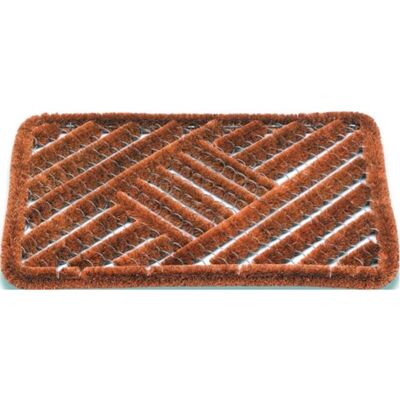 OEM Alfombra De Puerta Cepillos De Coco Coco Natural / Acero L390xw590xs30mm OEM Alfombra De Puerta Cepillos De Coco Coco Natural / Acero L390xw590xs30mm