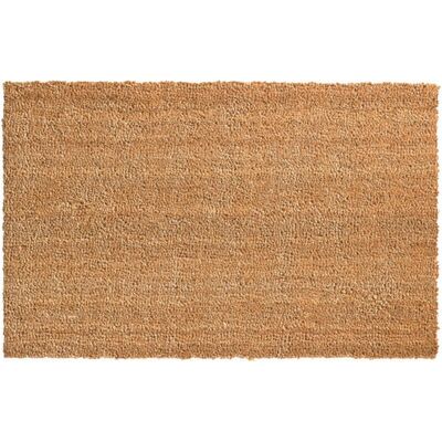 Alfombra de puerta coco natural - puerta mat - 100% cocos naturales - Respaldo de vinilo - Aproximadamente 24 mm de grosor - Alfombra de puerta Alfombra de puerta coco natural - puerta mat - 100% cocos naturales - Respaldo de vinilo - Aproximadamente 24 mm de grosor - Alfombra de puerta
