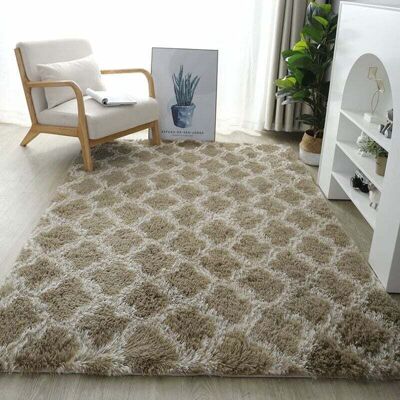 OEM Alfombra Peluda Y Esponjosa, Antideslizante, De Pelo Largo, Para Dormitorio, Suave Y Cómoda, Grande, Lavable, Para Niños, Dormitorio, Salón, Pasillo, Baño Y Cocina, Estampado Caqui, 160 X 200 Cm. OEM Alfombra Peluda Y Esponjosa, Antideslizante, De Pelo Largo, Para Dormitorio, Suave Y Cómoda, Grande, Lavable, Para Niños, Dormitorio, Salón, Pasillo, Baño Y Cocina, Estampado Caqui, 160 X 200 Cm.