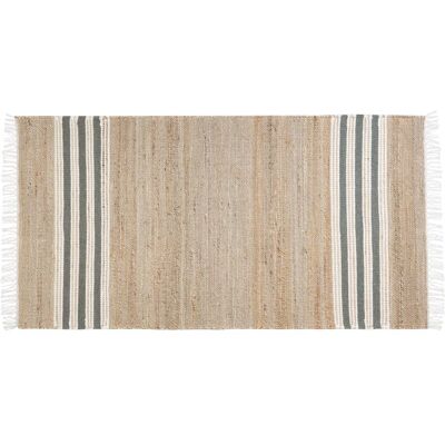 Alfombra de Yute Beliani Mirza - Estilo Boho Rectangular 80x150cm Alfombra de Yute Beliani Mirza - Estilo Boho Rectangular 80x150cm