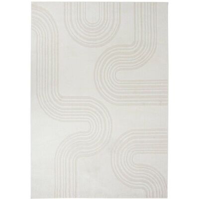 Atmosphera - Alfombra Anoai Blanca Efecto Lana 200x150cm Créateur D'Intérieur Atmosphera - Alfombra Anoai Blanca Efecto Lana 200x150cm Créateur D'Intérieur