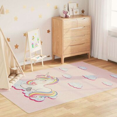 Vidaxl - Alfombra Niños Lavable Antideslizante Unicornio Rosa 160x230 Cm Vidaxl - Alfombra Niños Lavable Antideslizante Unicornio Rosa 160x230 Cm