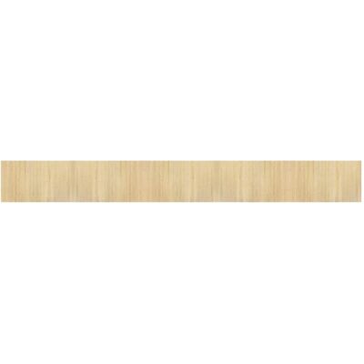vidaXL Alfombra de Bambú Claro Natural 60x500 cm - Tapete, Alfombra de Entrada vidaXL Alfombra de Bambú Claro Natural 60x500 cm - Tapete, Alfombra de Entrada