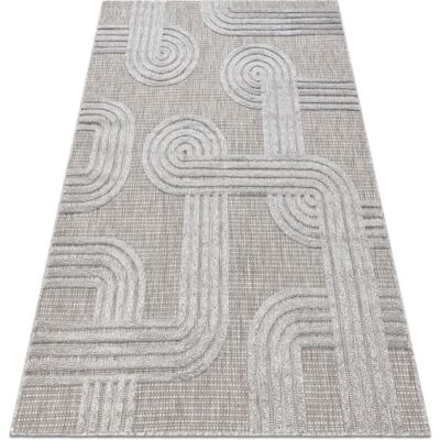 RugsX Sisant Sisal Geométrico Gris - Alfombra RugsX Sisant Sisal Geométrico Gris - Alfombra