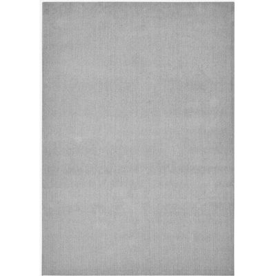 DÉCOWEB Alfombra Rectangular Monocromática Para Salón Elegance Gri102 DÉCOWEB Alfombra Rectangular Monocromática Para Salón Elegance Gri102