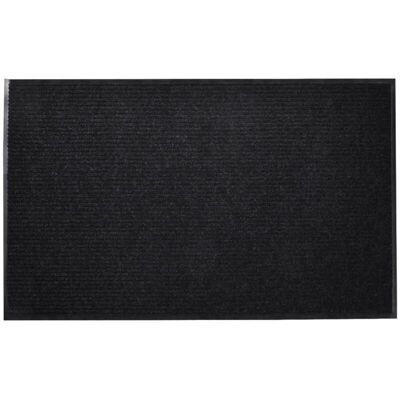 Décoshop26 - Felpudo De Entrada Negro Felpudo De Pvc 90 X 60 Cm Dec023111 Décoshop26 - Felpudo De Entrada Negro Felpudo De Pvc 90 X 60 Cm Dec023111
