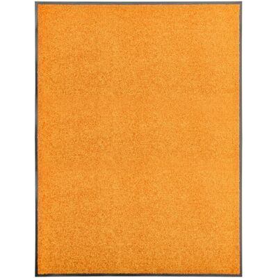 Felpudo Lavable Naranja 90x120 Cm Vidaxl Felpudo Lavable Naranja 90x120 Cm Vidaxl