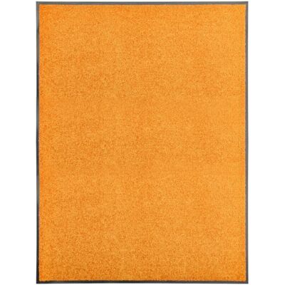 DÉCOSHOP26 Felpudo Lavable Naranja 90x120 Cm Dec023202 DÉCOSHOP26 Felpudo Lavable Naranja 90x120 Cm Dec023202