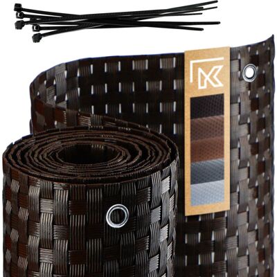 Kadax - Cubierta Para Balcón Alfombra Para Balcón De Technorattan 0,9x5m Kadax - Cubierta Para Balcón Alfombra Para Balcón De Technorattan 0,9x5m