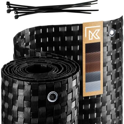 Kadax - Cubierta Para Balcón Alfombra Para Balcón De Technorattan 1x4m Kadax - Cubierta Para Balcón Alfombra Para Balcón De Technorattan 1x4m