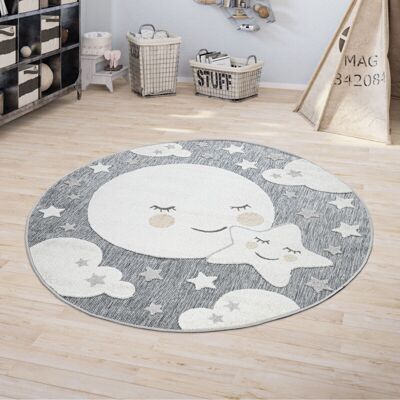 PACO HOME Tweet 465 Alfombra Infantil Redonda - Alfombra Infantil PACO HOME Tweet 465 Alfombra Infantil Redonda - Alfombra Infantil