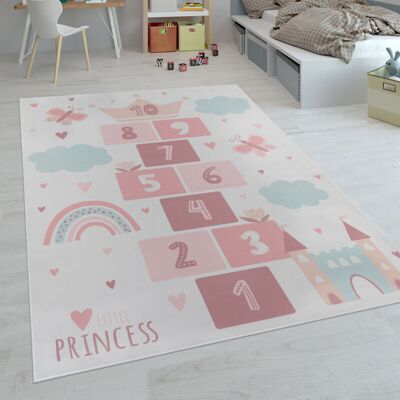 Paco Home - Alfombras Infantiles Juego Pelo Corto Habitación Coloridas En Diferentes Diseños 200x290 Cm, Crema 3 Paco Home - Alfombras Infantiles Juego Pelo Corto Habitación Coloridas En Diferentes Diseños 200x290 Cm, Crema 3