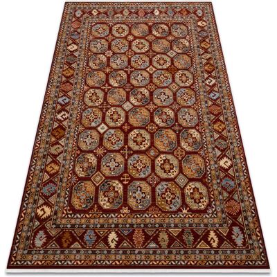 RugsX Alfombra de Lana KESHAN - Patrón Vintage, Burdeos - Alfombra RugsX Alfombra de Lana KESHAN - Patrón Vintage, Burdeos - Alfombra