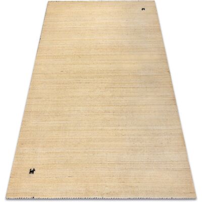 RUGSX Alfombra De Lana Gabbeh Loom Natural Beige Claro - Tejida A Mano Grueso Beige 120x180 Cm RUGSX Alfombra De Lana Gabbeh Loom Natural Beige Claro - Tejida A Mano Grueso Beige 120x180 Cm