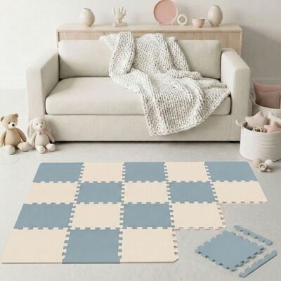 LittleTom 18 Piezas Alfombra Bebé - 30x30 Colchoneta Espuma Eva - Suelo Puzzle Para Niños LittleTom 18 Piezas Alfombra Bebé - 30x30 Colchoneta Espuma Eva - Suelo Puzzle Para Niños