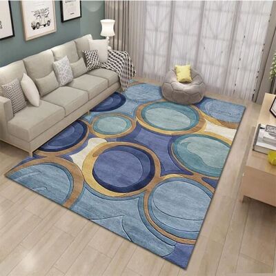 OEM Alfombra Para Salón Gogloving, Estilo Europeo Y Americano, Estampada - Estilo Q - 80x160cm OEM Alfombra Para Salón Gogloving, Estilo Europeo Y Americano, Estampada - Estilo Q - 80x160cm