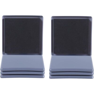 OEM Juego De 8 Deslizadores Cuadrados Para Muebles Sobre Alfombra, 9 Cm, Deslizadores Protectores Para Mover Alfombras Y Muebles, Reutilizables Para Electrodomésticos Pesados, Azul Claro -crezuo OEM Juego De 8 Deslizadores Cuadrados Para Muebles Sobre Alfombra, 9 Cm, Deslizadores Protectores Para Mover Alfombras Y Muebles, Reutilizables Para Electrodomésticos Pesados, Azul Claro -crezuo