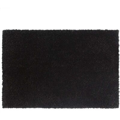 HELLOSHOP26 Felpudo Negro Tufted 40 X 60 Cm Base Antideslizante Interior Exterior De Fibra De Coco Negro 020046160 HELLOSHOP26 Felpudo Negro Tufted 40 X 60 Cm Base Antideslizante Interior Exterior De Fibra De Coco Negro 020046160