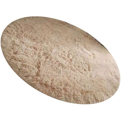 OEM Alfombra Redonda, Fibra De Poliéster, Pelo Largo, Antideslizante, Para Sala De Estar/dormitorio. OEM Alfombra Redonda, Fibra De Poliéster, Pelo Largo, Antideslizante, Para Sala De Estar/dormitorio.