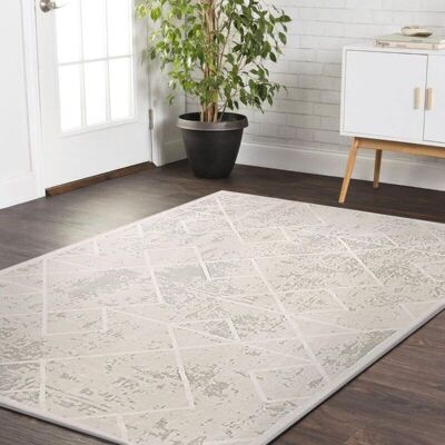 OEM Alfombra Moderna Abstracta Para Salón, Diseño Suave, Fácil De Cuidar, Alfombra Grande (marfil, 120 X 160 Cm) -crezuo OEM Alfombra Moderna Abstracta Para Salón, Diseño Suave, Fácil De Cuidar, Alfombra Grande (marfil, 120 X 160 Cm) -crezuo
